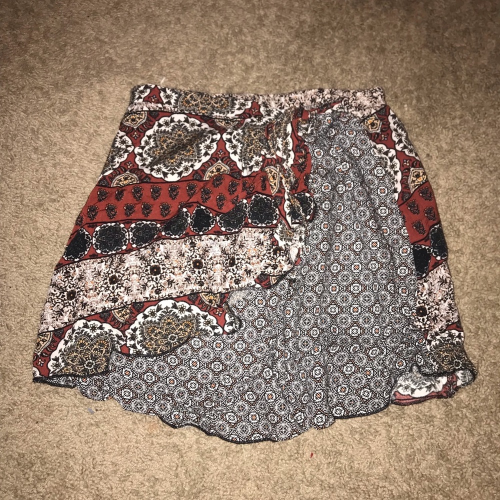 a very unique skirt